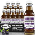 Blackberry Sweet Iced Tea - Real Brewed Black Tea - 12 Pack (16oz)