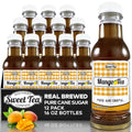 Mango Sweet Iced Tea - Real Brewed Black Tea - 12 Pack (16oz) My Store