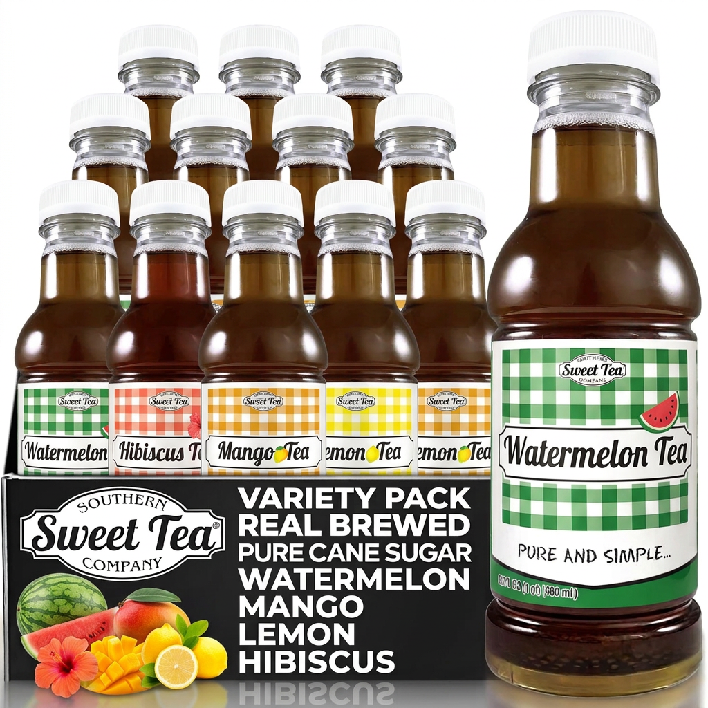 Fruit Sampler case, evenly spaced lettering