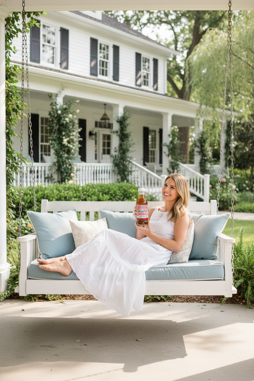 Person on Porch