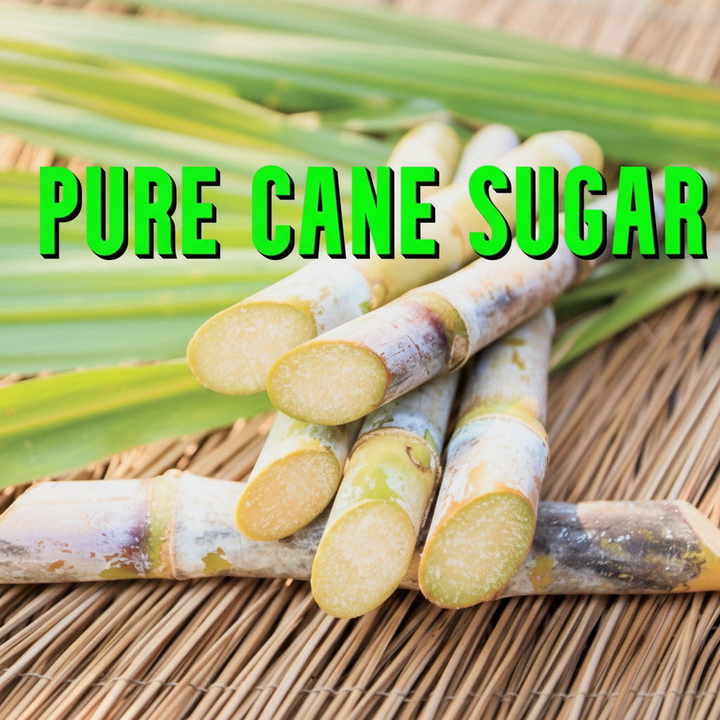 Pure cane sugar sweetened iced tea - no high fructose corn syrup or artificial sweeteners